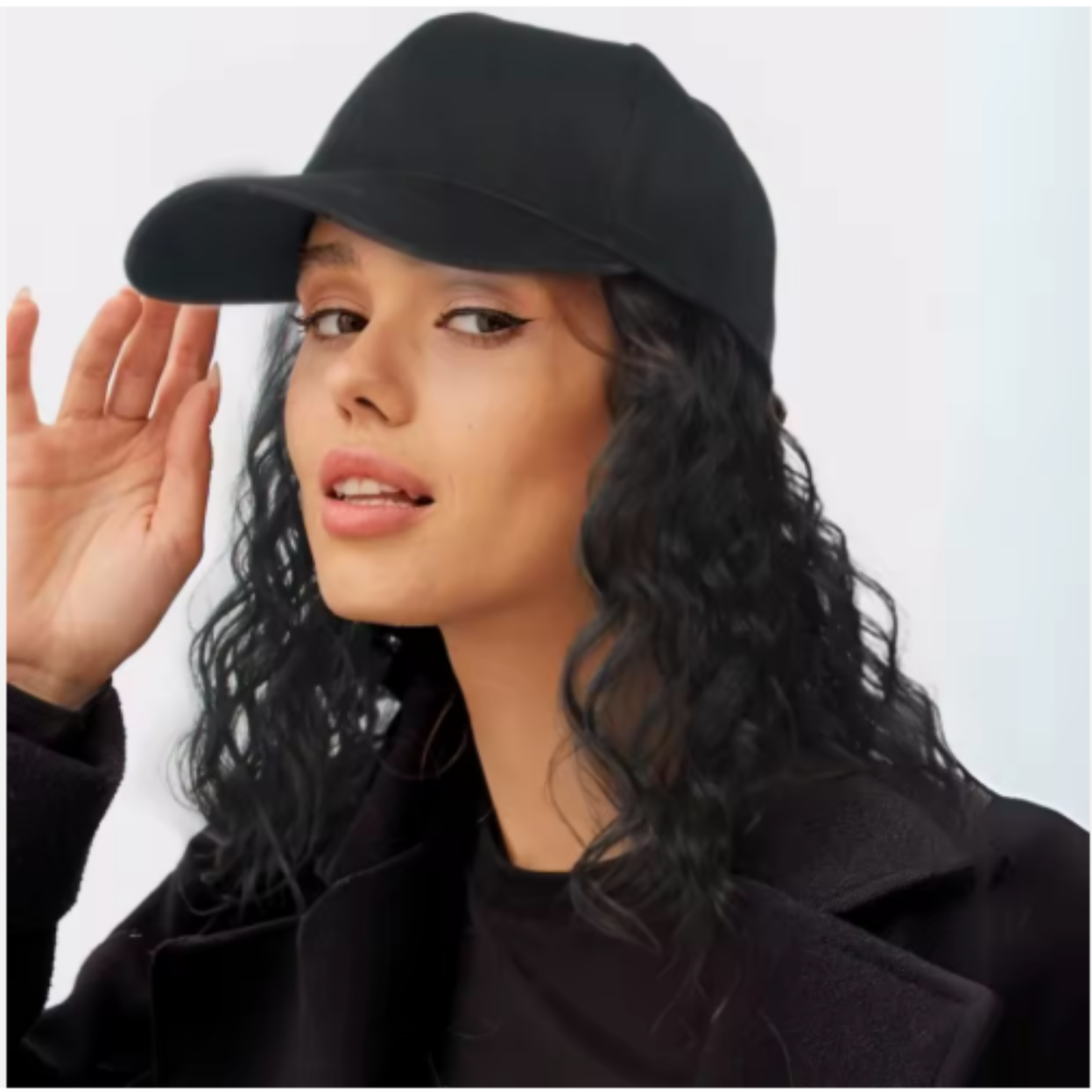 NKDSTORE™ – Casquette Perruque Ondulée Femme