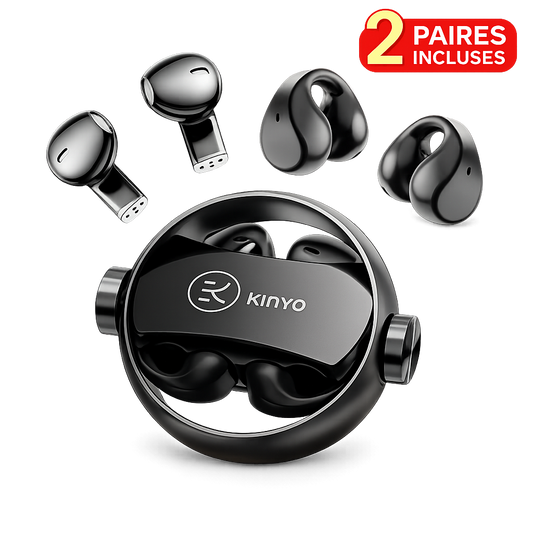 Écouteurs Sans Fil KIOMYO™ – Son Clair & Confort Toute la Journée