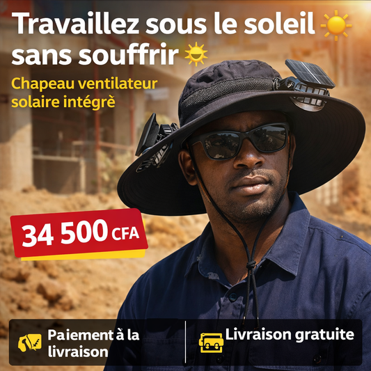 NKDSTORE™ Chapeaux à Ventilateur