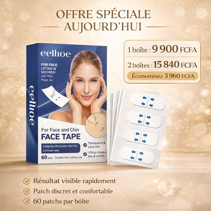 Patch Lifting Visage Invisible – Effet Lift Instantané Sans Chirurgie