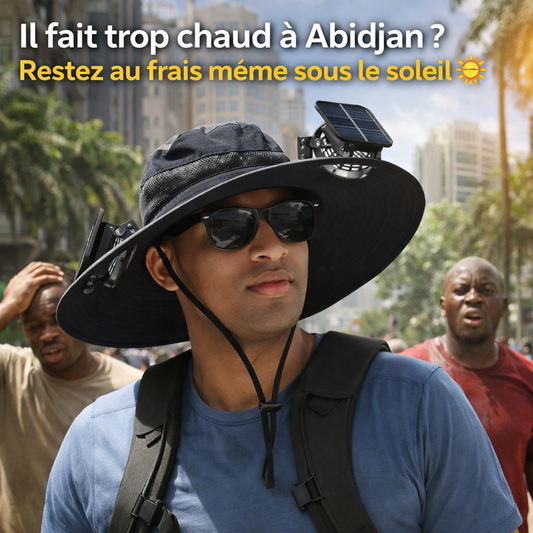 NKDSTORE™ Chapeaux à Ventilateur