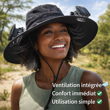 NKDSTORE™ Chapeaux à Ventilateur