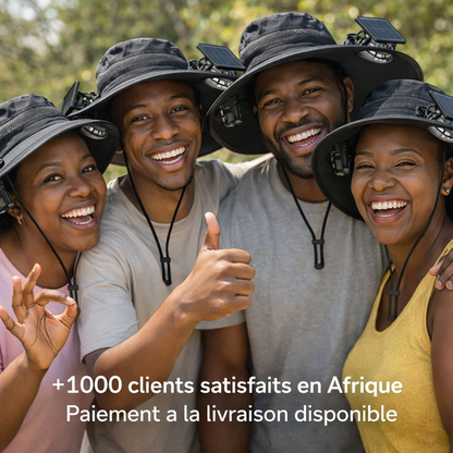 NKDSTORE™ Chapeaux à Ventilateur