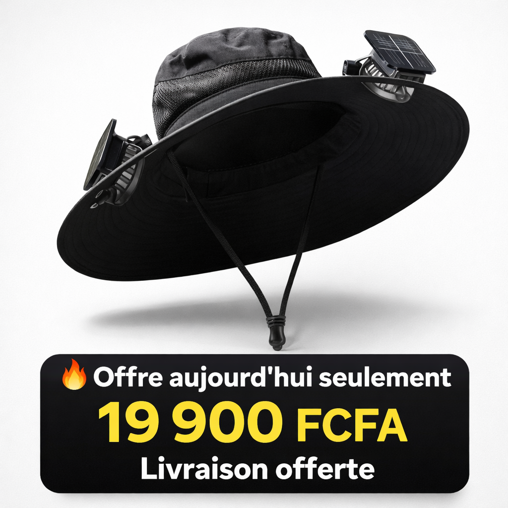 NKDSTORE™ Chapeaux à Ventilateur