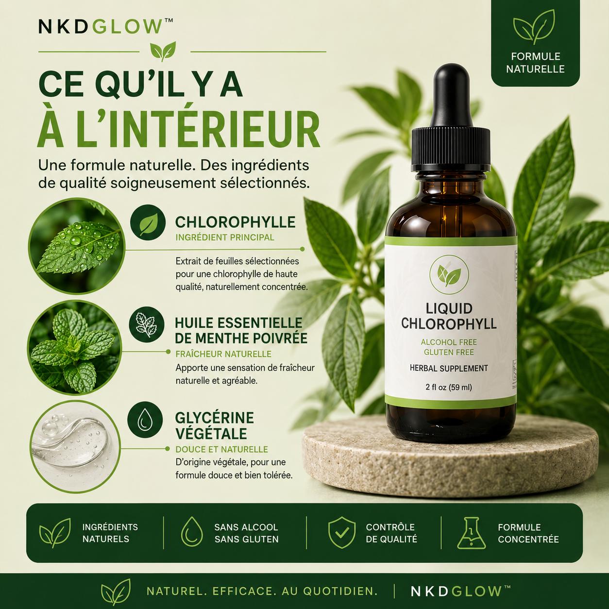 NKDGLOW™ Chlorophylle – Fraîcheur Intérieure