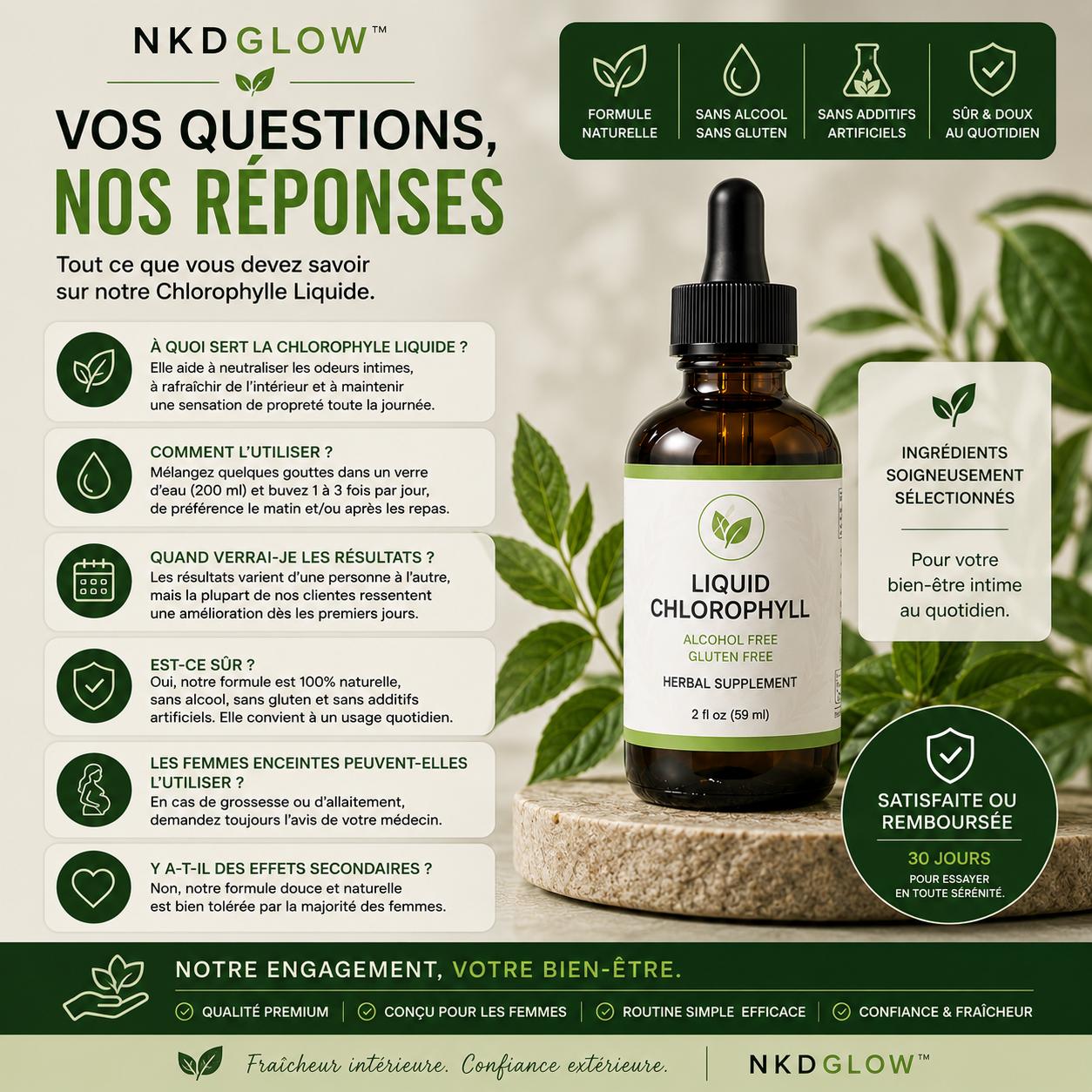 NKDGLOW™ Chlorophylle – Fraîcheur Intérieure