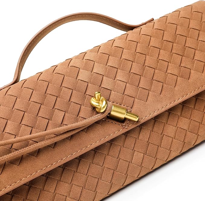 Sac à main tendance en daim Tissé