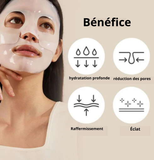 Masques Bio-Collagène (Pack de 4) – Éclat et Vitalité