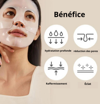 Masques Bio-Collagène (Pack de 4) – Éclat et Vitalité