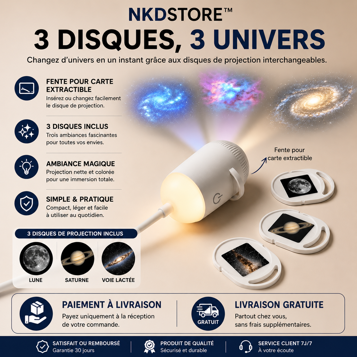 NKDSTORE™ Galaxy Light