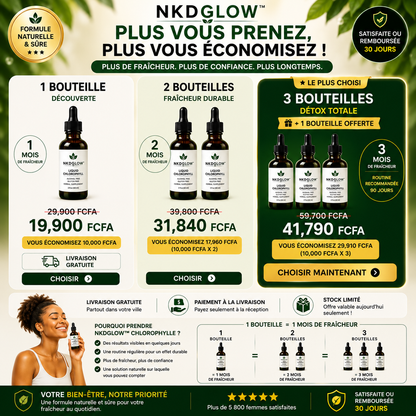 NKDGLOW™ Chlorophylle – Fraîcheur Intérieure