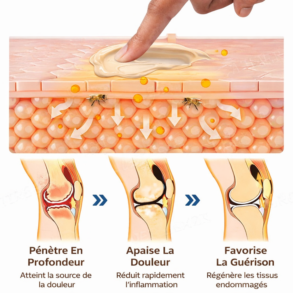 NKDSTORE™ Crème au Venin d'Abeille Naturel