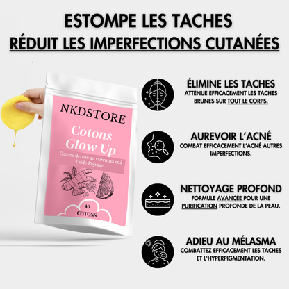 Cotons | Anti-taches Curcuma & Acid Kojique