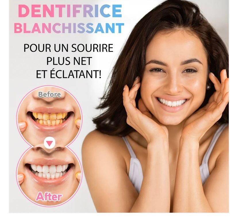 NKDSTORE™  Dentrifice Blanchissant à la Niacinamide.